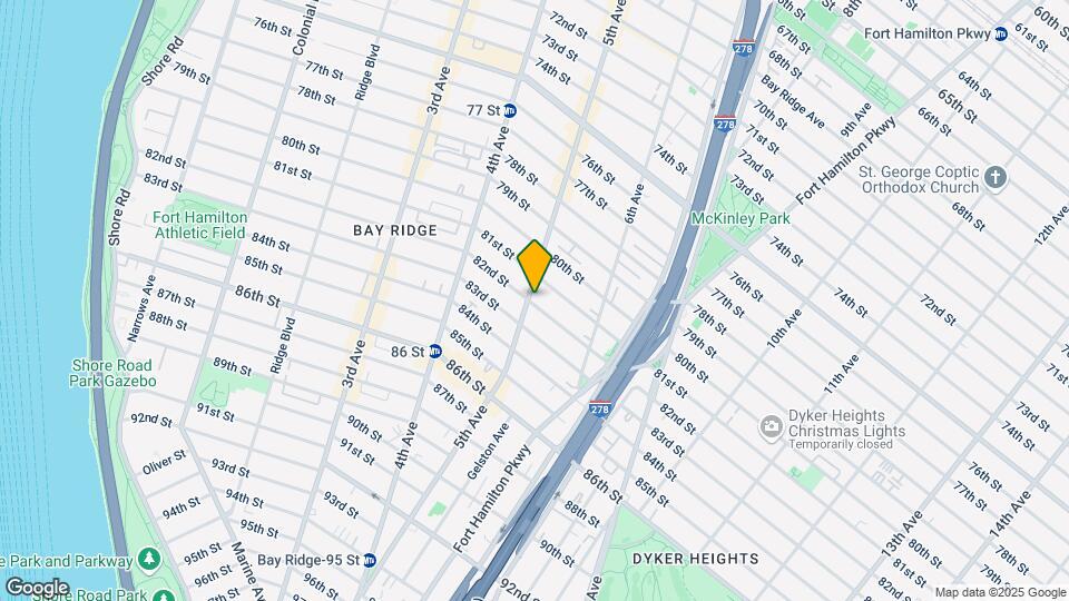 8125 5th Ave Map and Location Details