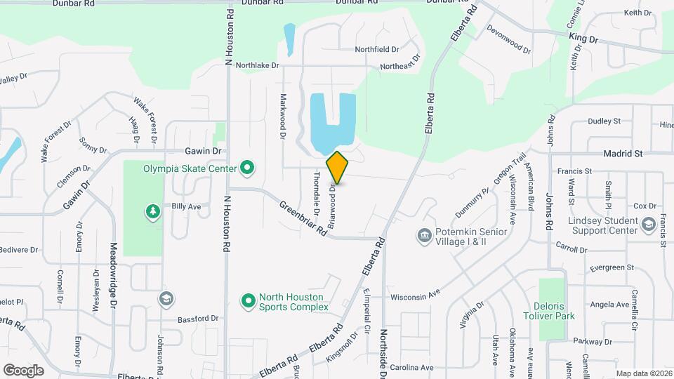 122 Briarwood Dr Map and Location Details