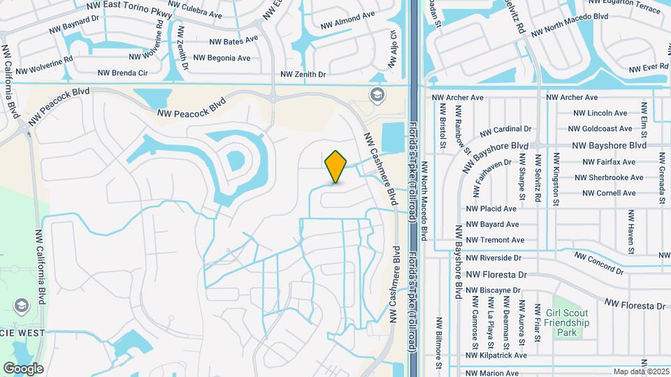 122 NW Swann Mill Cir Map and Location Details