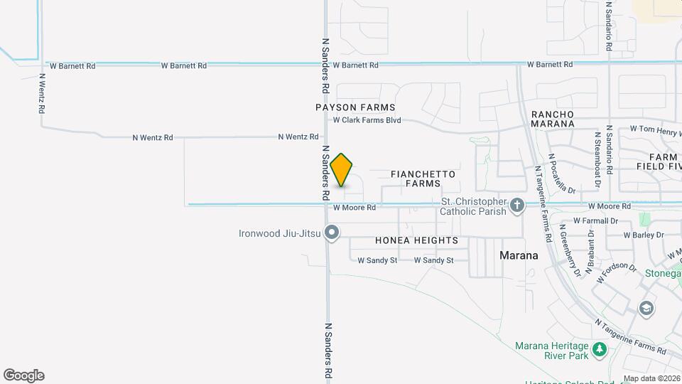12835 N Peony Dr Map and Location Details