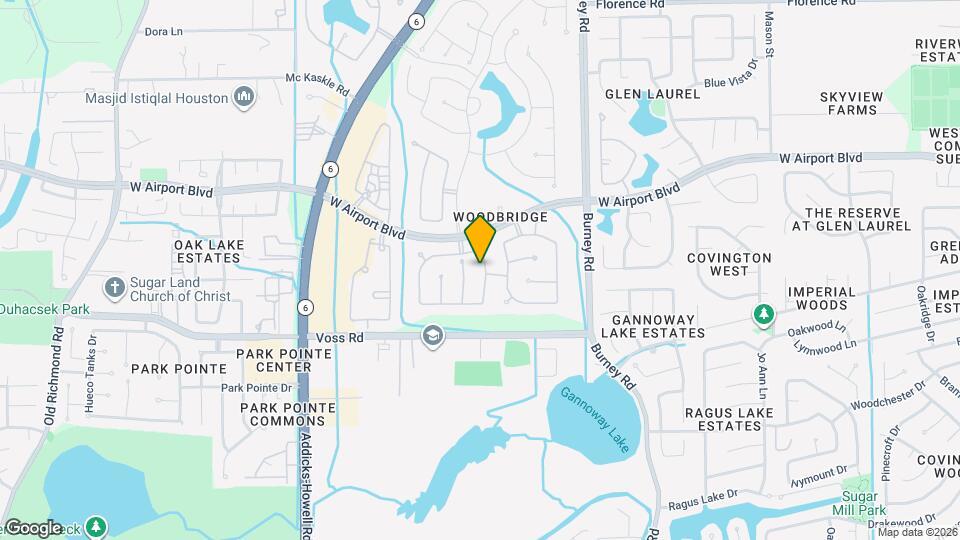 11522 Whittier Bridge Ln Map and Location Details