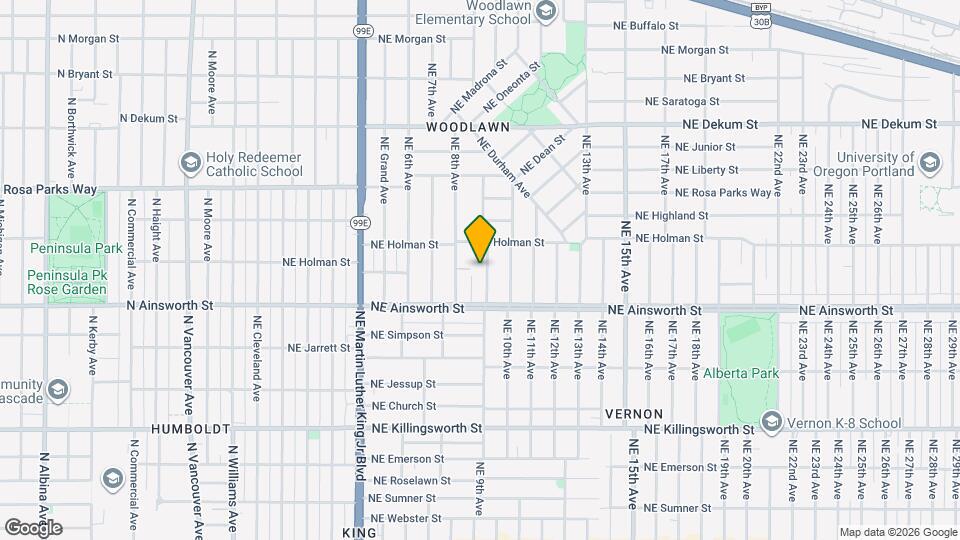 6147 NE 9th Ave Map and Location Details