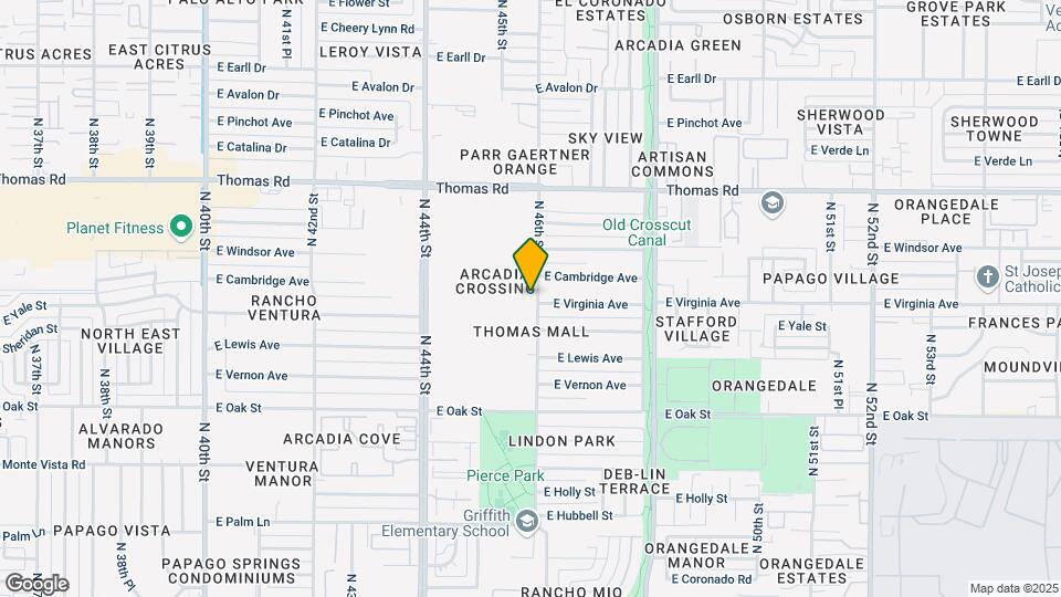 2602 N 46th St Map and Location Details