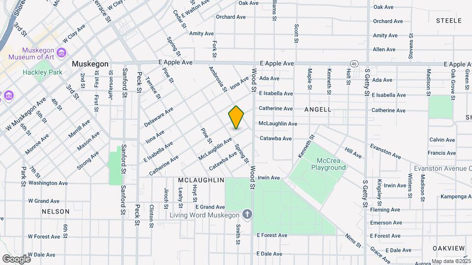 346 McLaughlin Ave Map and Location Details