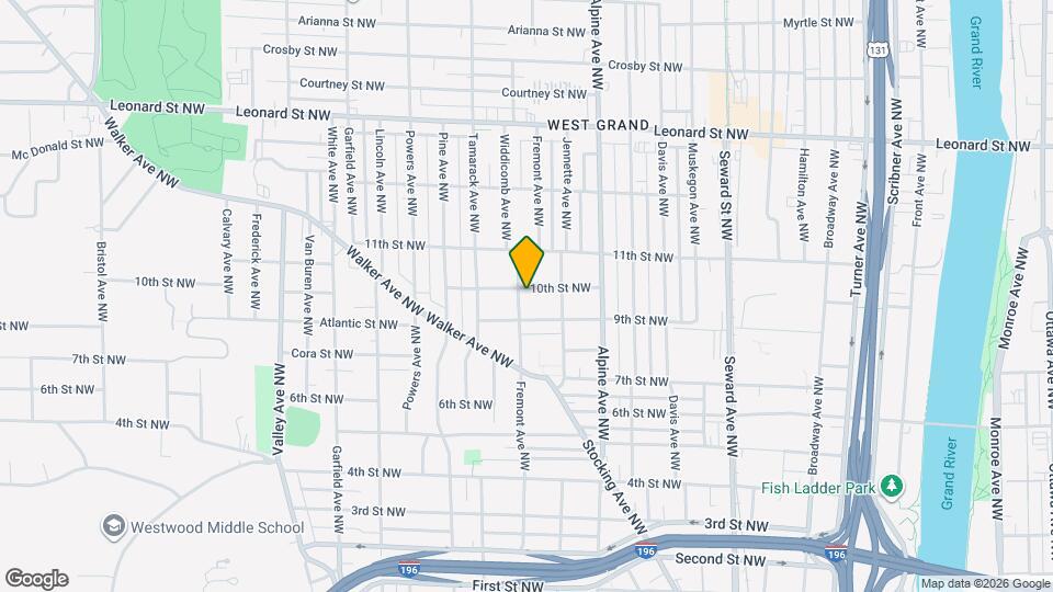 922 Fremont Ave NW Map and Location Details