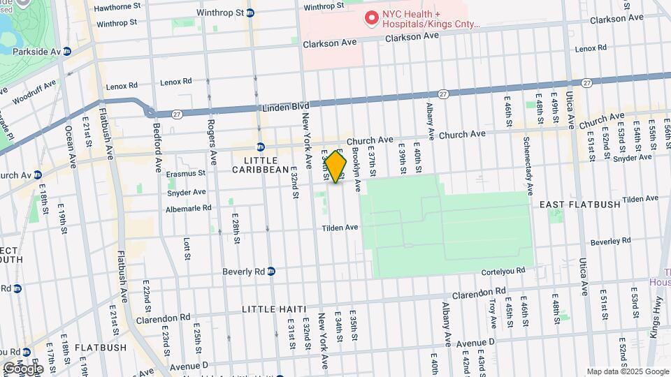 3400-3500 Snyder Ave Mapa y Detalles de la Ubicación