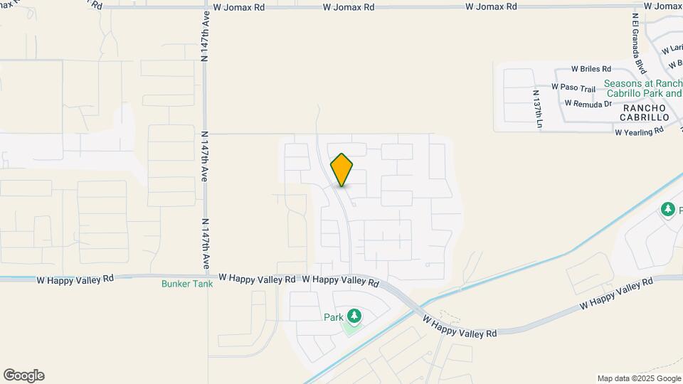25524 North 142nd Ln Map and Location Details