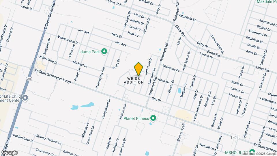 4400 Sylvia Dr Map and Location Details