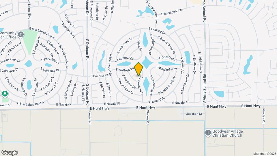 26414 S Lakemont Dr Map and Location Details