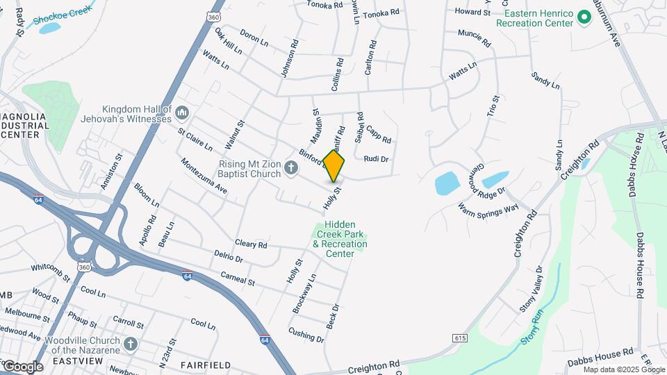 2168 Elkridge Ln Map and Location Details