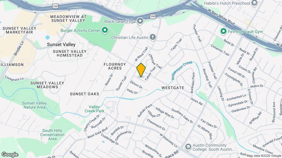 5220 Tahoe Trail Map and Location Details