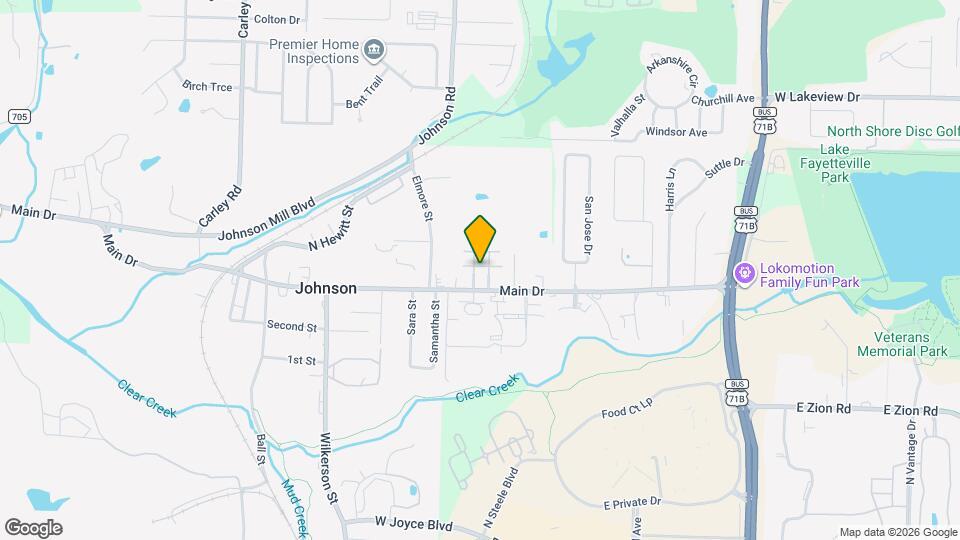 2209 Ellington Dr Map and Location Details