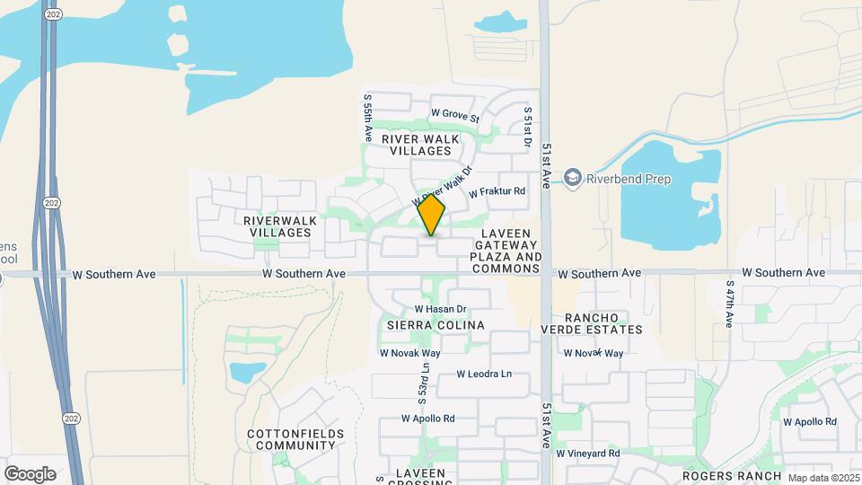 5806 S 53rd Ln Map and Location Details