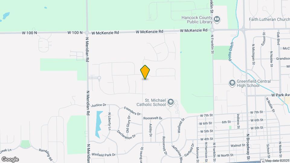 663 Van Buren St Map and Location Details