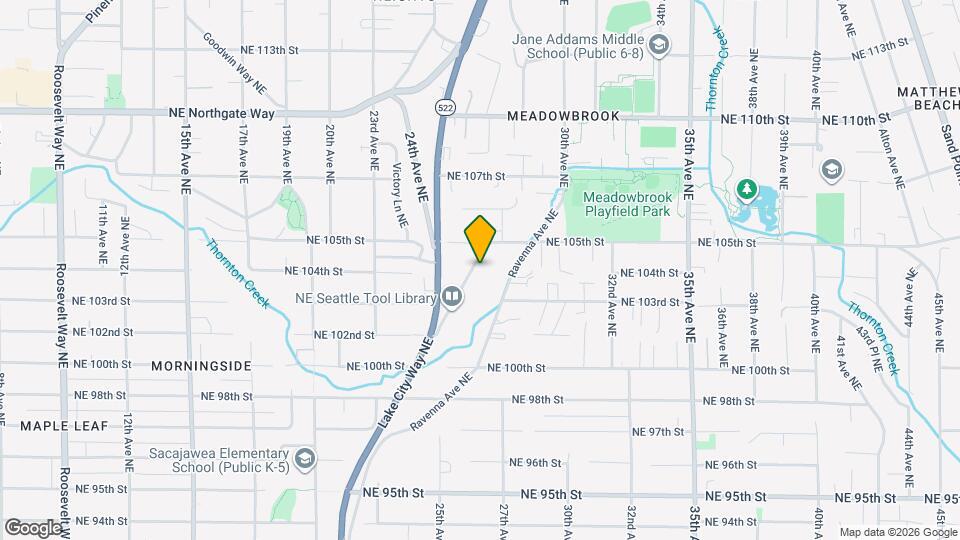 10340 Fischer Pl NE Map and Location Details