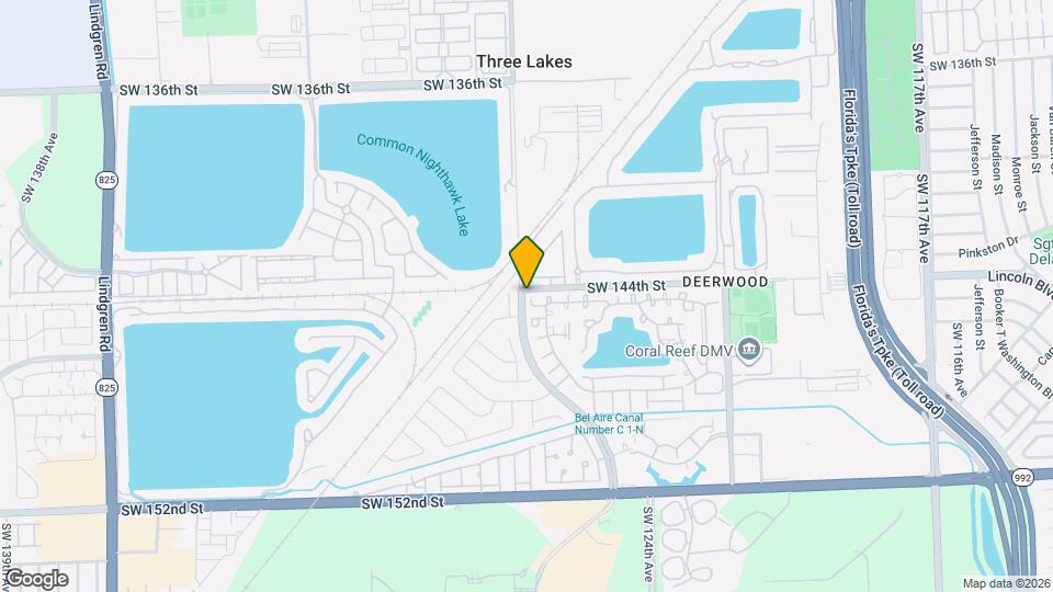 12695 SW 144th Terrace Map and Location Details