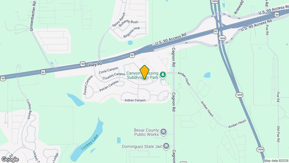 5727 Sandy Canyon Mapa y Detalles de la Ubicación