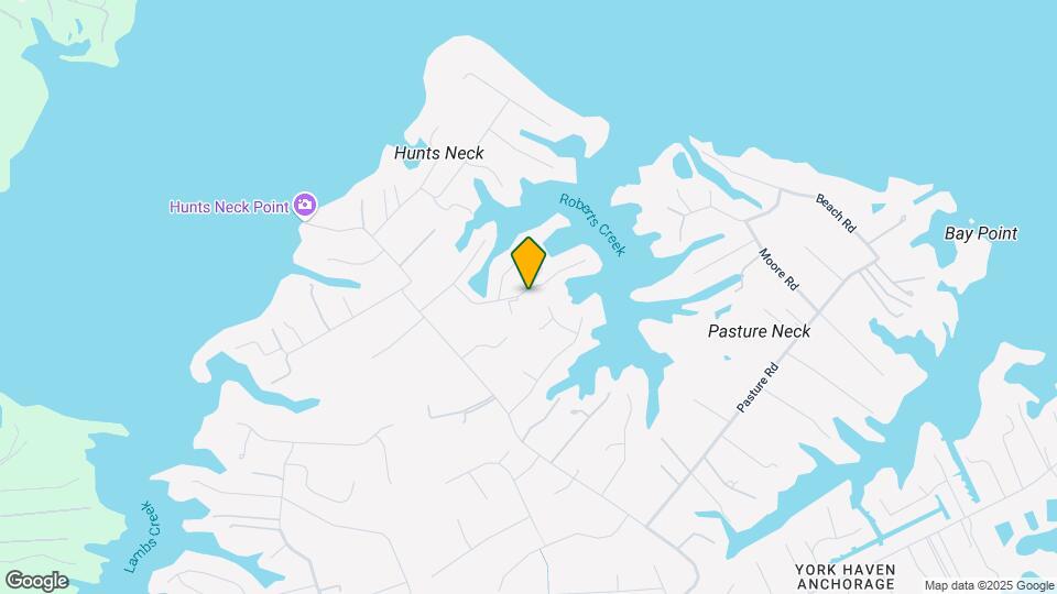 256 R Hunts Neck Rd Map and Location Details