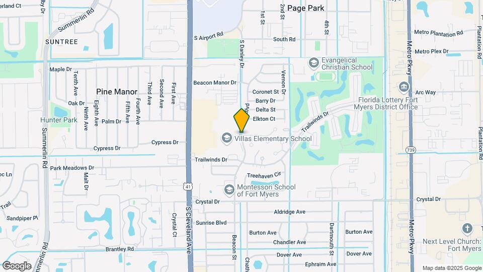 Palm Villas Apartments Map and Location Details