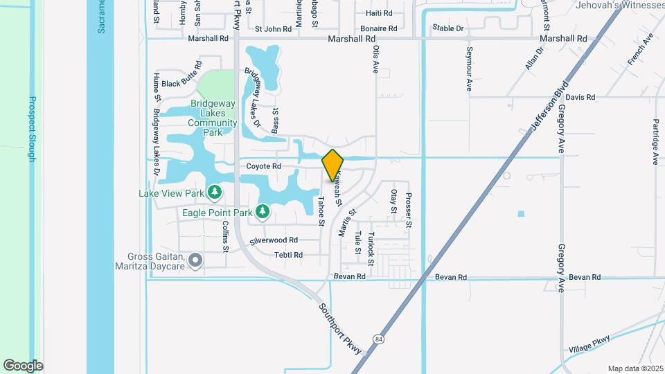 3832 Kaweah St Map and Location Details