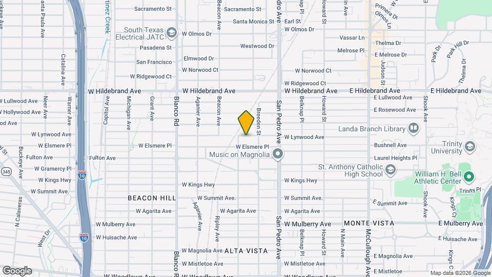 526 W Lynwood Ave Map and Location Details