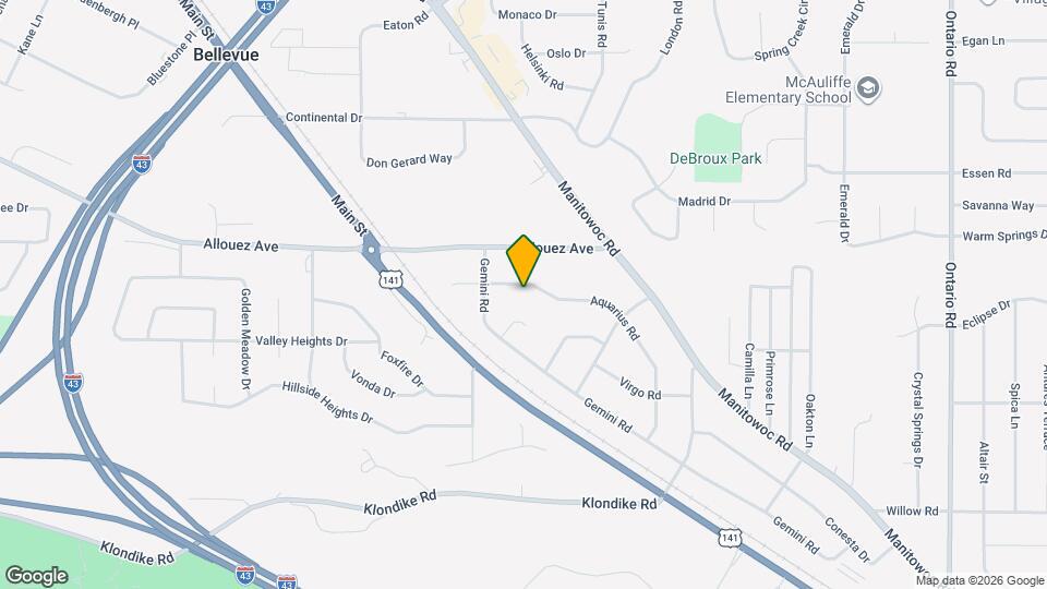 2768 Aquarius Rd, Unit 2768 Aquarius Rd Map and Location Details