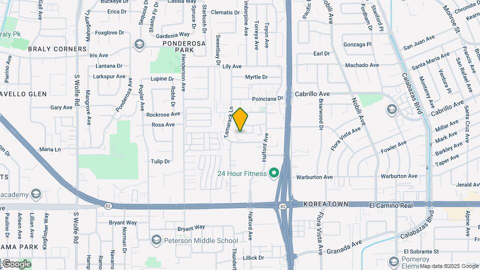 1911 Magdalena Cir Map and Location Details