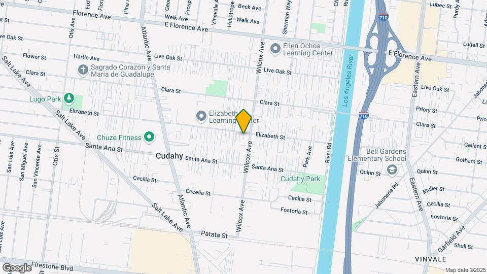 4940 Elizabeth St Map and Location Details