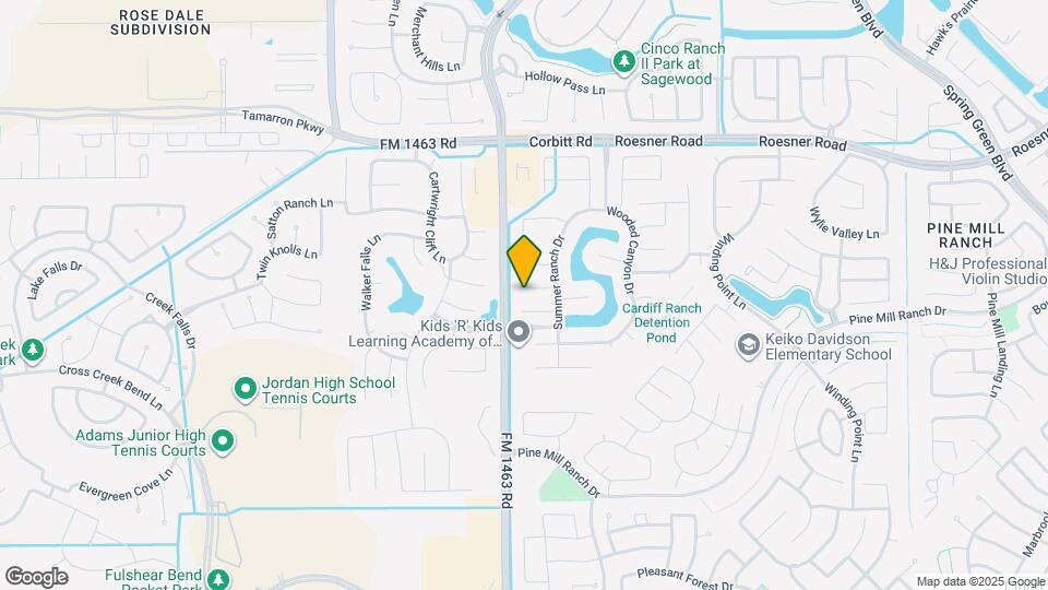 27423 Sunrise Ranch Ln Map and Location Details