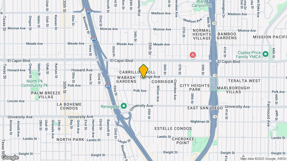 4165 Swift Ave Map and Location Details