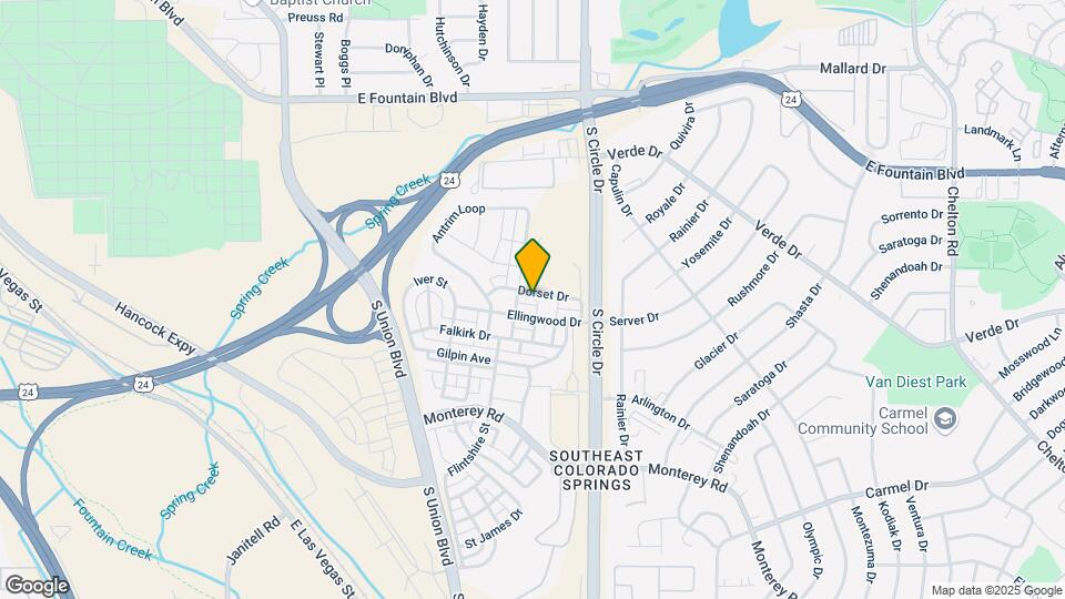 2467 Dorset Dr Map and Location Details