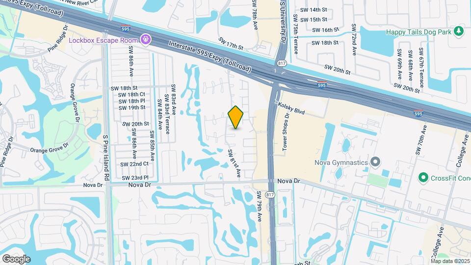 8015 SW 21st Ct Mapa y Detalles de la Ubicación
