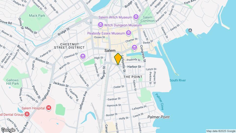 260 Washington St Map and Location Details