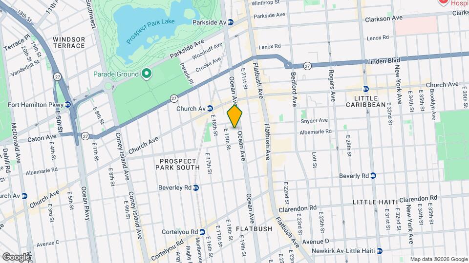 608 Ocean Ave Map and Location Details