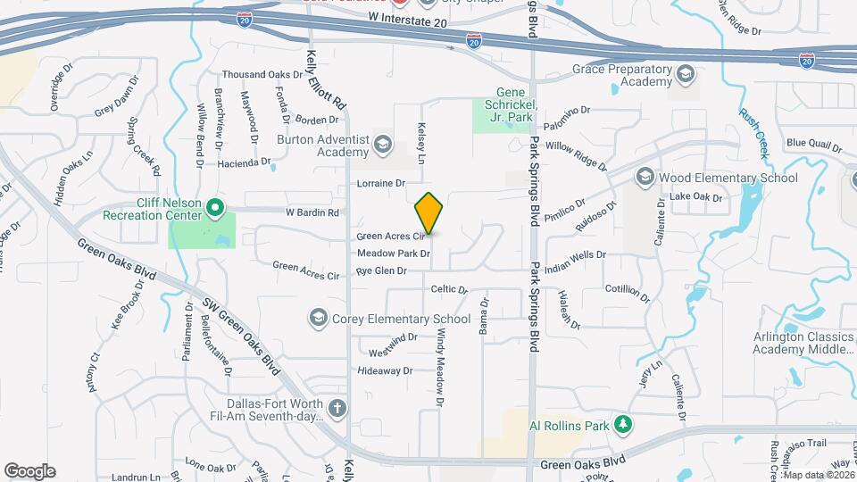 4100 Green Acres Cir Map and Location Details
