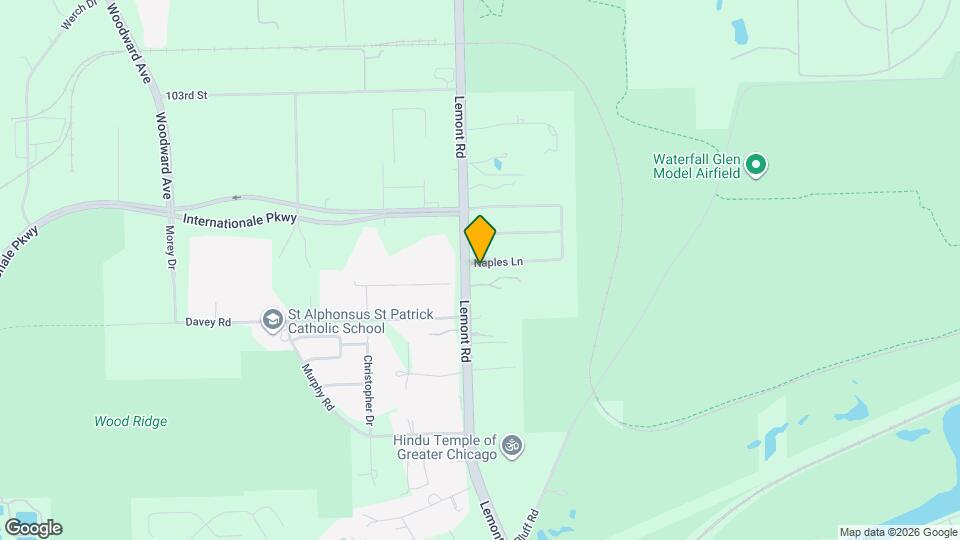 949 Naples Ln Map and Location Details