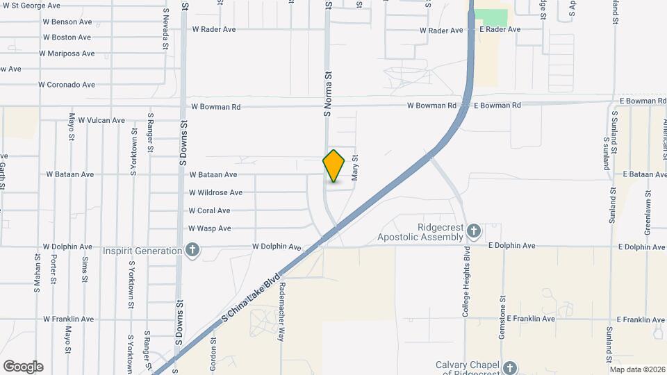 420 Olive Ave Mapa y Detalles de la Ubicación