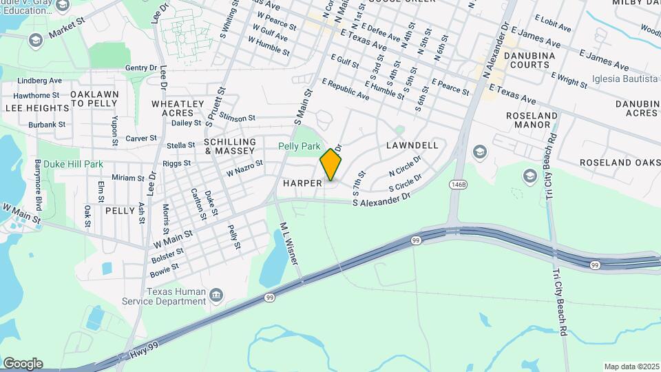 1217 Parkway Dr Map and Location Details
