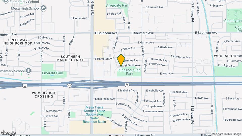 2217 E Holmes Ave Map and Location Details