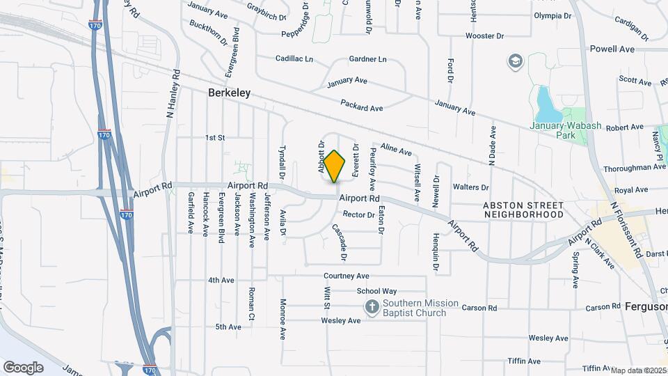6207 Fay Dr Map and Location Details