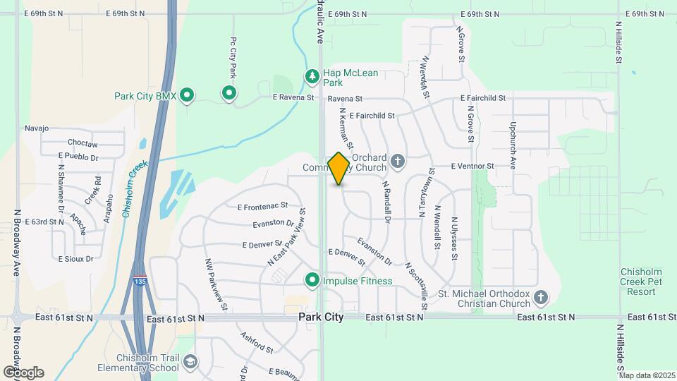 6539 Kerman Dr Map and Location Details