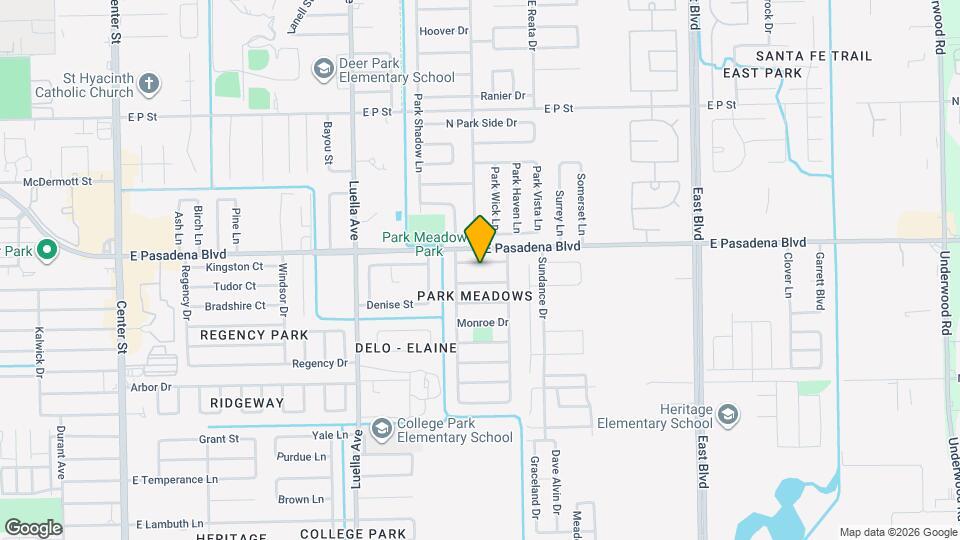 1518 Washington Dr Map and Location Details