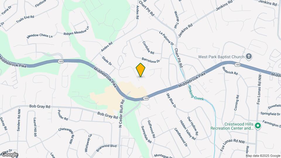 9009 Tall Timber Dr Map and Location Details