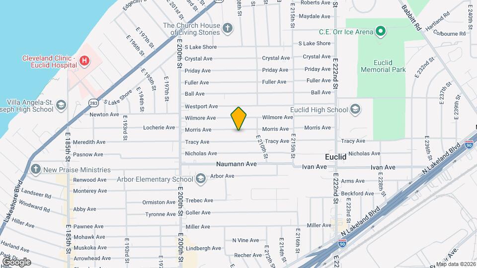 20800 Morris Ave Map and Location Details