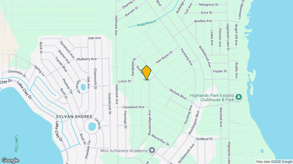 1110 Breckinridge Ave Map and Location Details