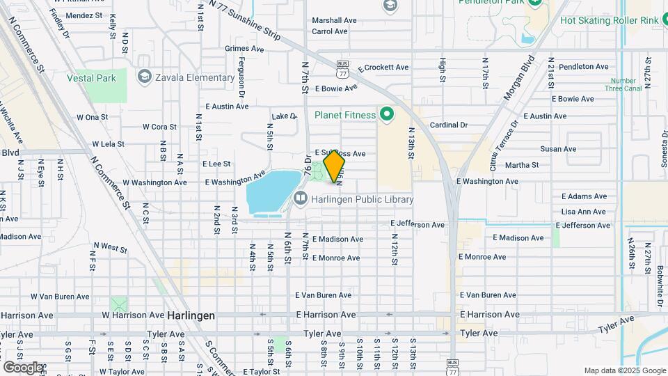 813 E Washington Ave Map and Location Details