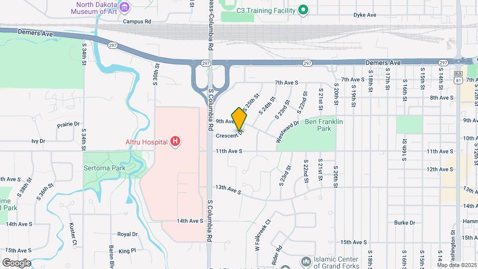 2503 Crescent Dr Map and Location Details