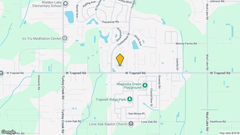 3429 Silver Meadow Way Mapa y Detalles de la Ubicación