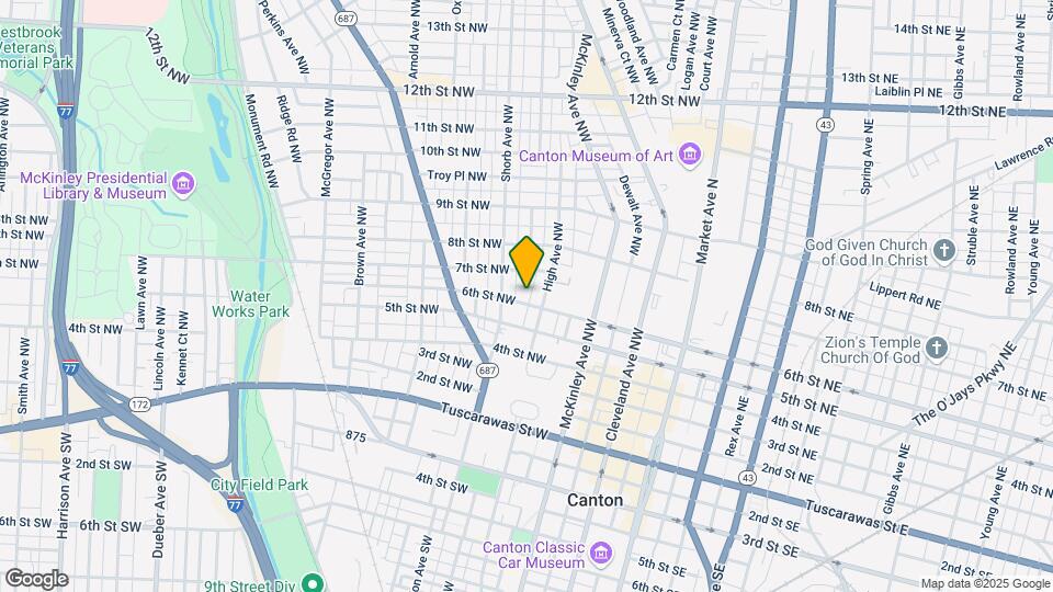 801 6th St NW Map and Location Details