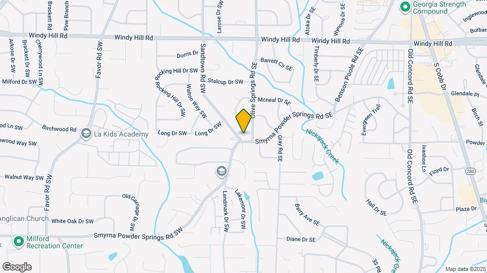 2695 Sandtown Rd SW Map and Location Details